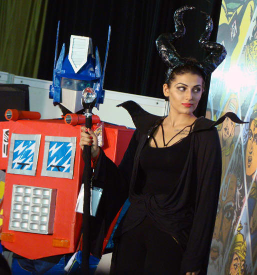 Comic-Con_Bangalore_2014_Optimus_Maleficent